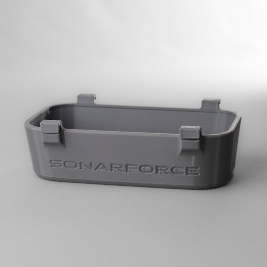 SonarForce flexibler Geberschutz für Garmin Panoptix PS30, Schutzhülle grau