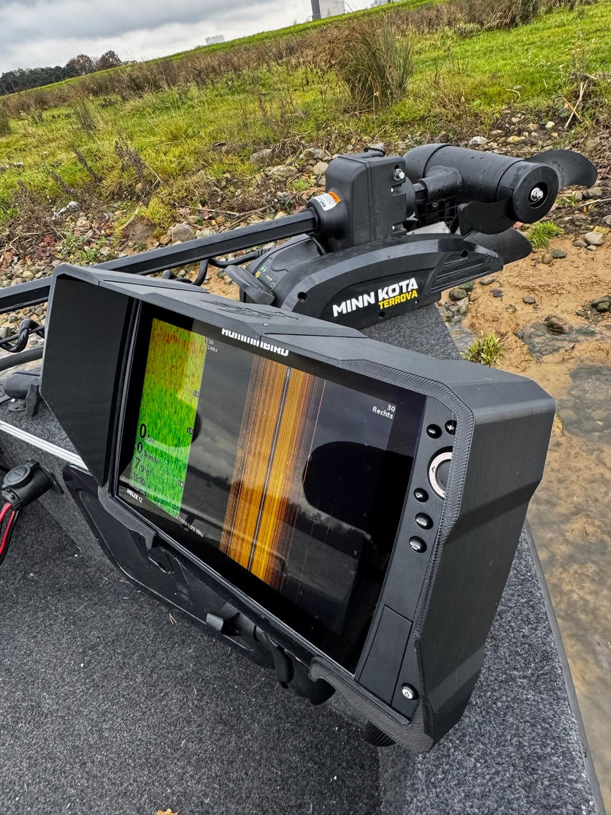 Sun Visor / Sonnenschutzblende für Humminbird Helix