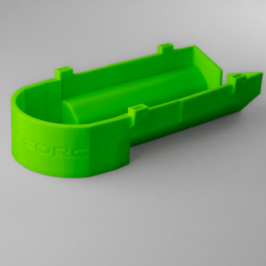 Flexibler Geberschutz / Schutzhülle für den Minn Kota Ultrex Quest MSI in der Farbe neongrün
