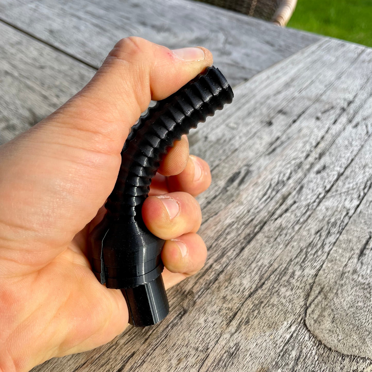 Kabelschutz für Humminbird MEGA 360 in schwarz Flexibilität