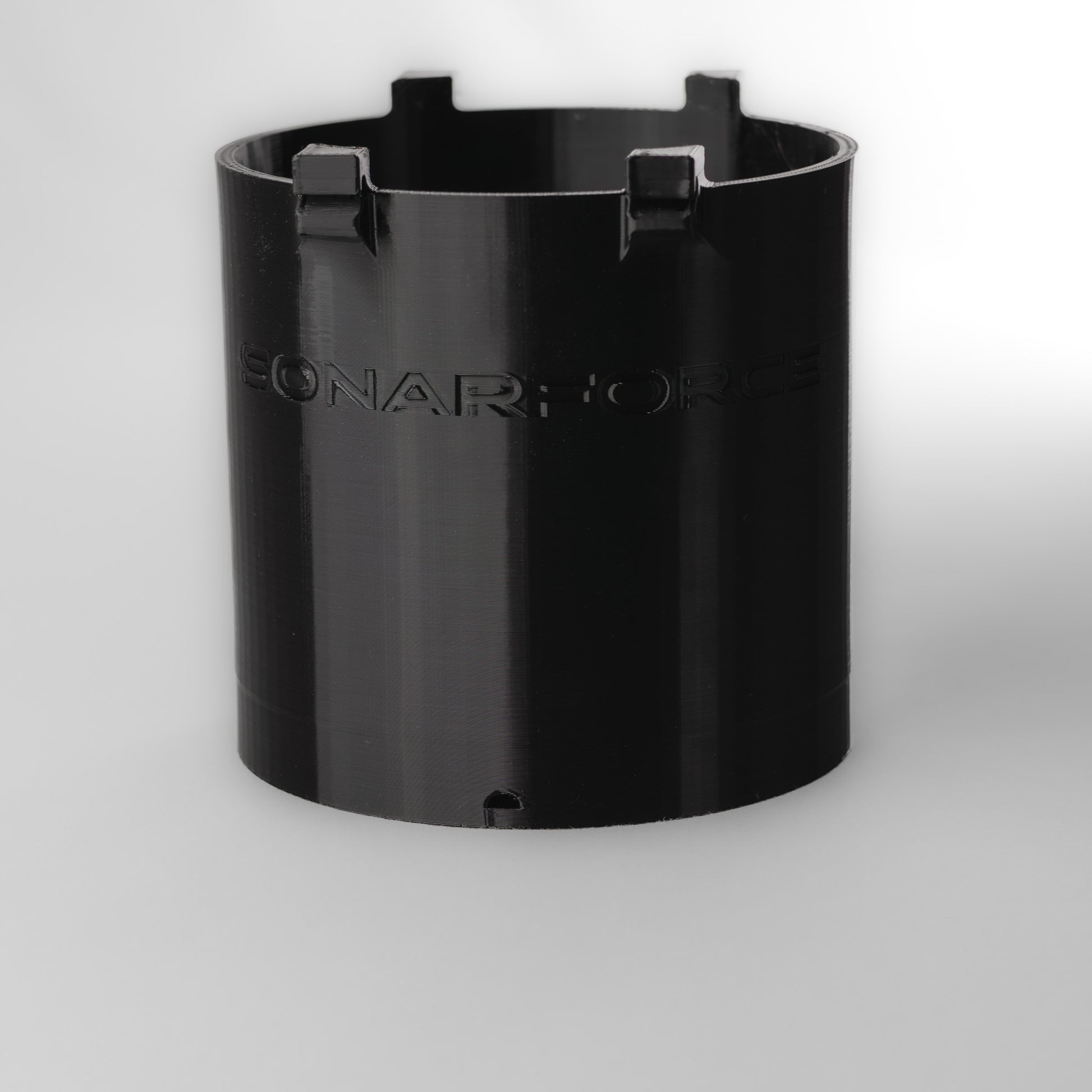 SonarForce flexibler Geberschutz für Humminbird MEGA360 Imaging-Geber, Schutzhülle schwarz