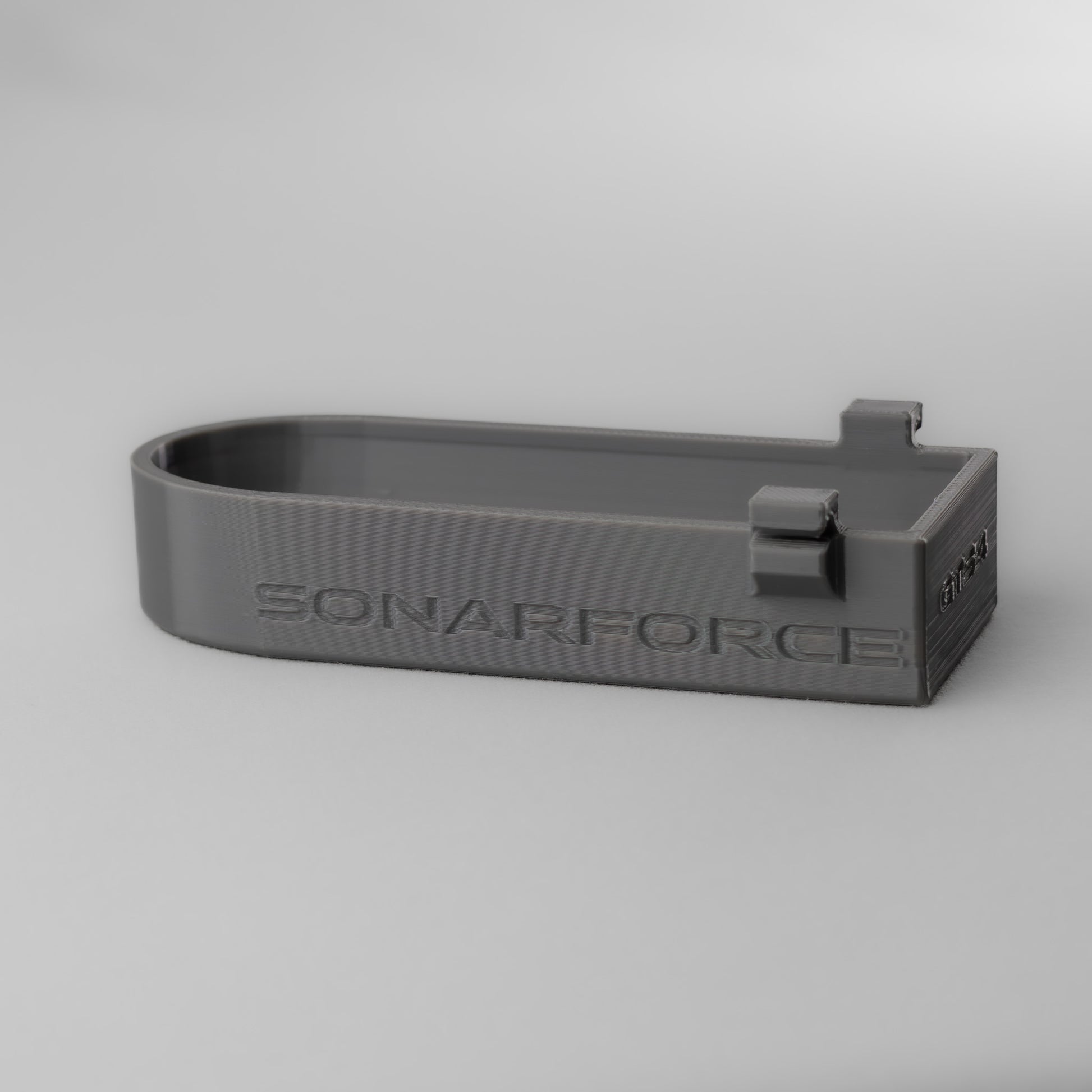 Sonarforce flexible Geberschutzhülle für Garmin GT54 UHD-Geber, grau