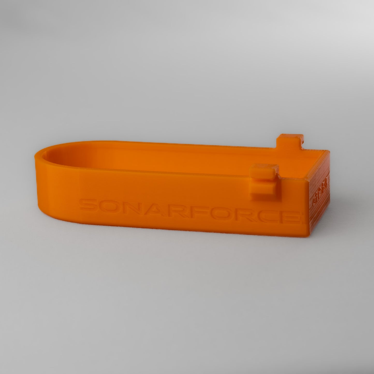 Sonarforce flexible Geberschutzhülle für Garmin GT54 UHD-Geber, orange