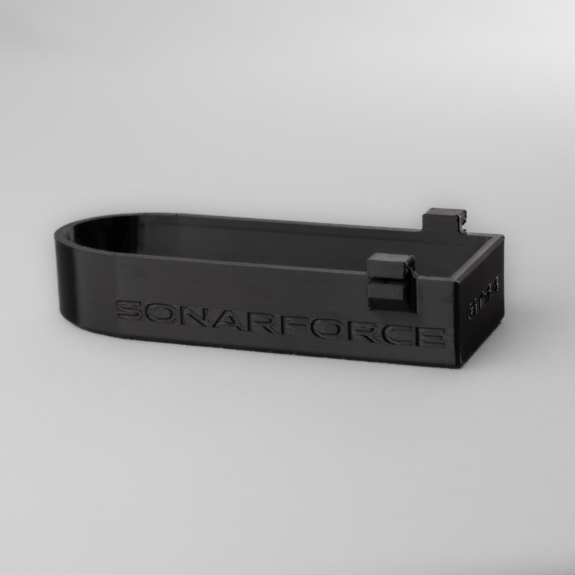 Sonarforce flexible Geberschutzhülle für Garmin GT54 UHD-Geber, schwarz