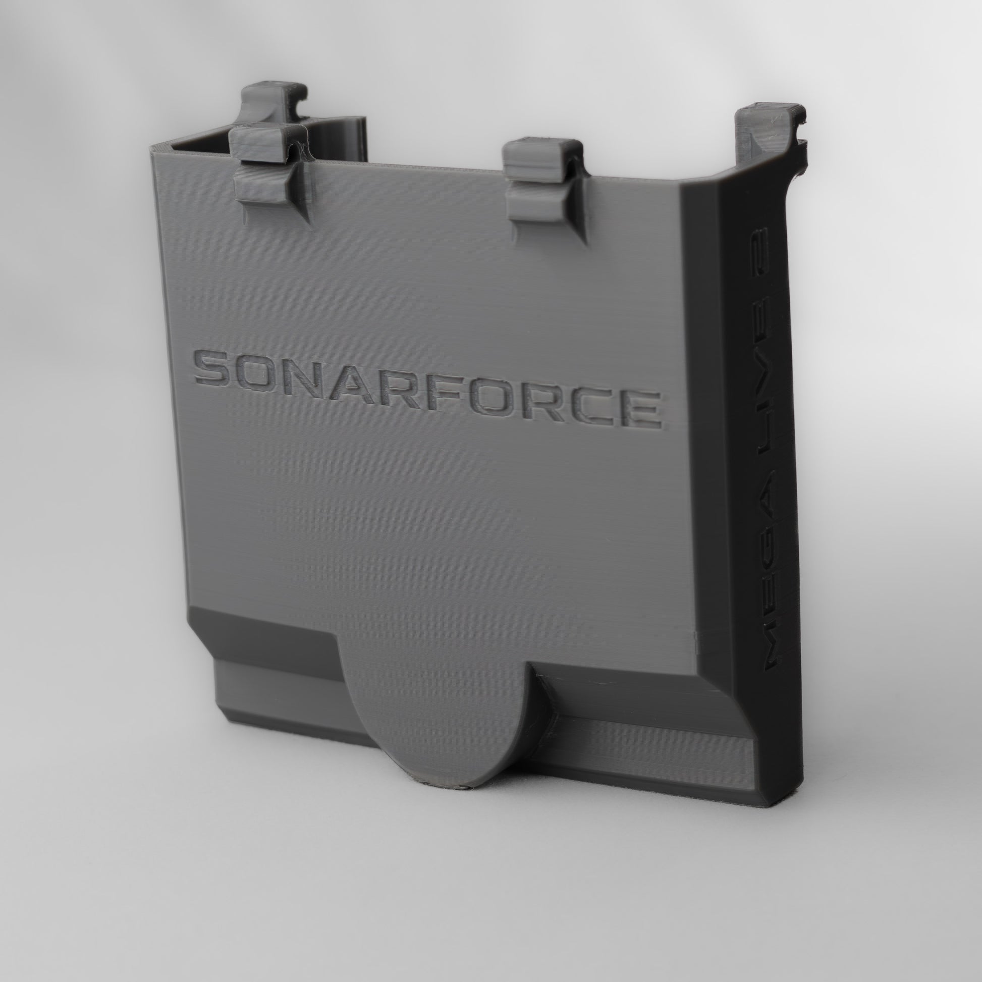 SonarForce flexible Geberschutzhülle für Humminbird MEGA Live 2 grau