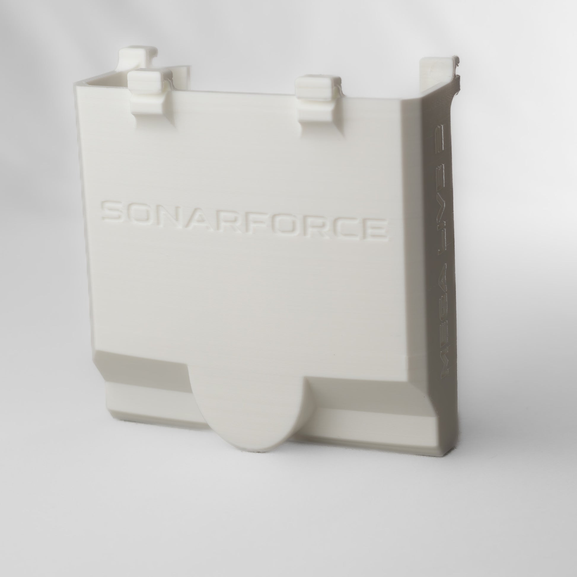 SonarForce flexible Geberschutzhülle für Humminbird MEGA Live 2 weiß