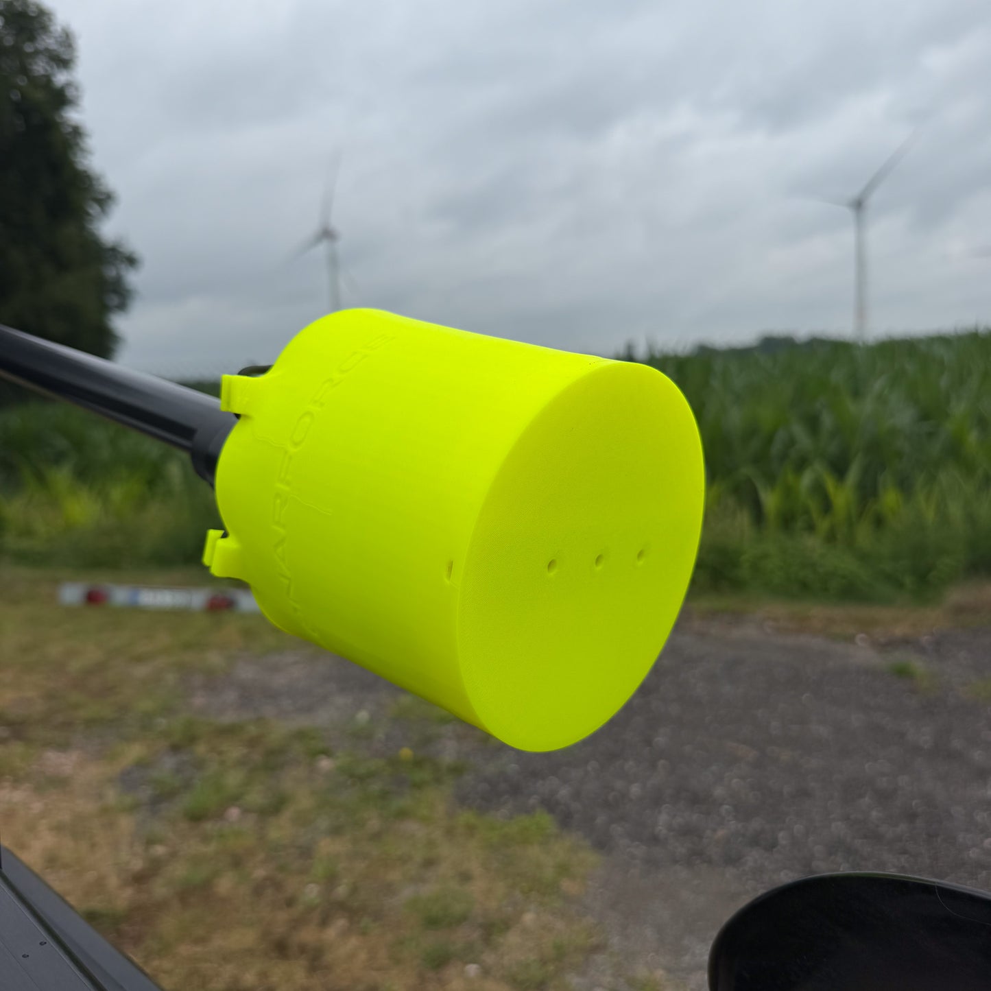 SonarForce flexibler Geberschutz für Humminbird MEGA 360 Imaging-Geber