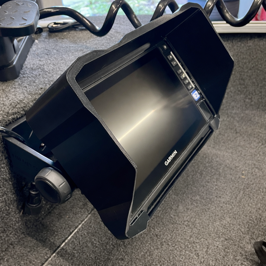 Sun Visor for Garmin Echomap UHD, schwarz